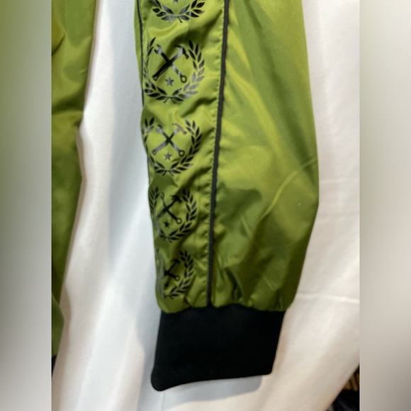 Dixxon Windbreaker Hooded Jacket Men’s XL The Waterfront Green water-resistant - Picture 7 of 15